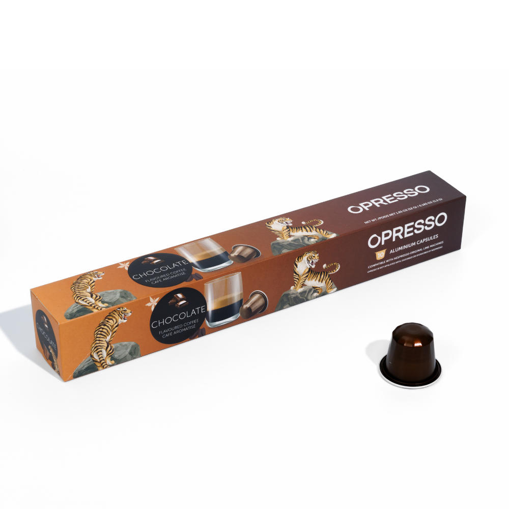 朱古力風味 鋁製咖啡膠囊Chocolate Flavoured Capsules