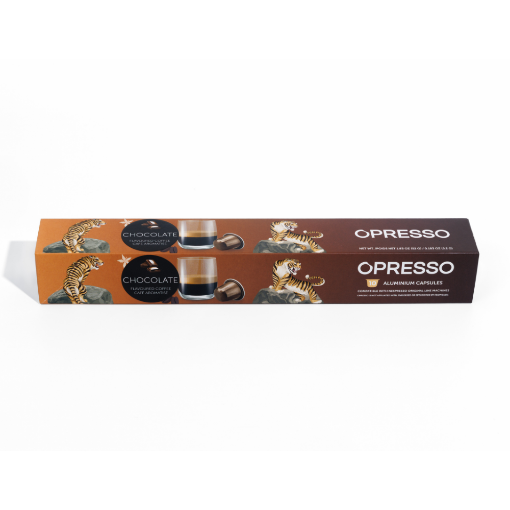 朱古力風味 鋁製咖啡膠囊Chocolate Flavoured Capsules