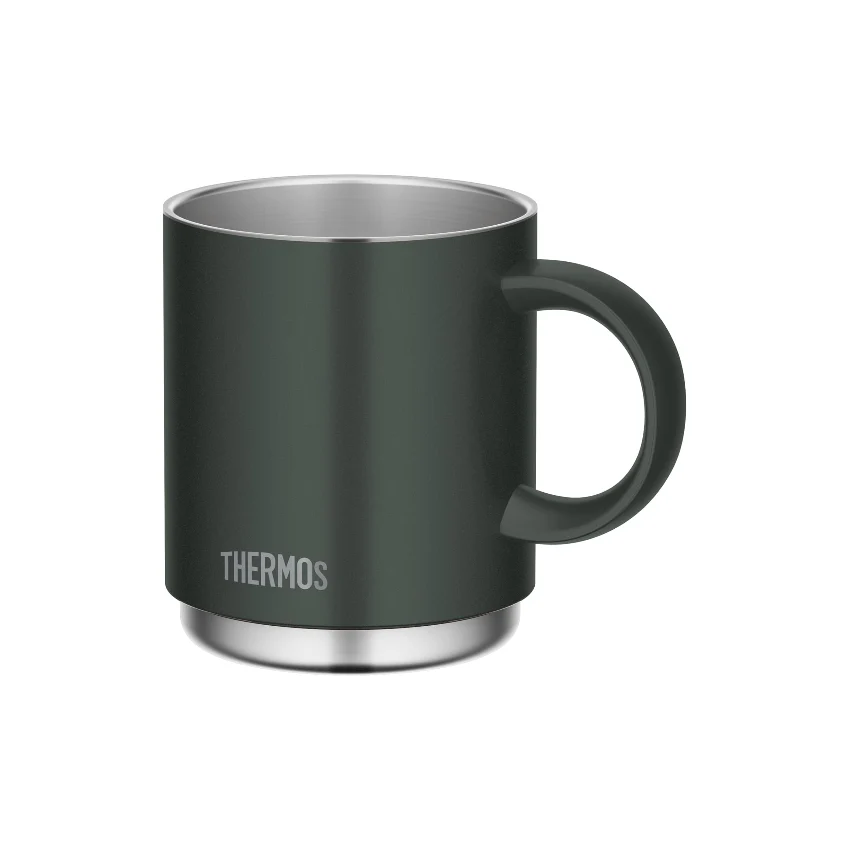 Thermos 膳魔師 | 不銹鋼 真空隔熱保冷保溫杯 350ml (JDS-351) - 森林綠 / 米粉色【平行進口產品】