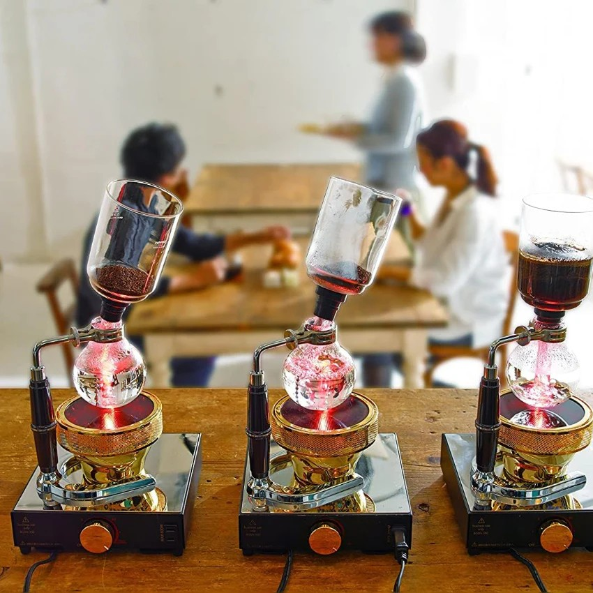 HARIO | 日本製虹吸壺 經典虹吸式玻璃咖啡壺 3杯 (TCAR-3)【平行進口產品】