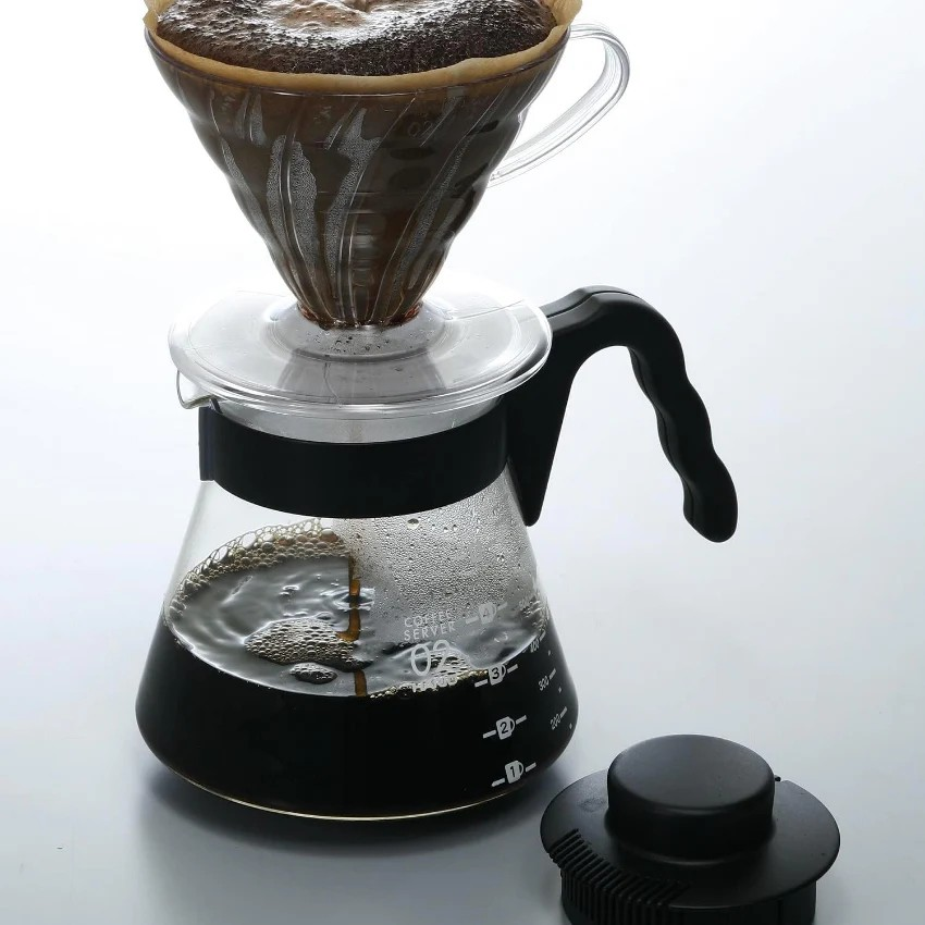 HARIO｜V60 02舒適咖啡下壺 (700ml) VCS-02B 高溫耐熱 輕便沖泡