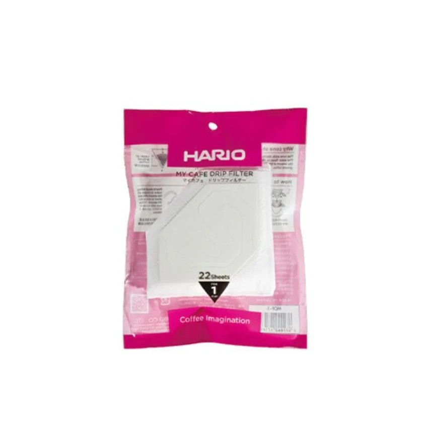 HARIO | 漂白掛耳式咖啡濾紙 1杯份量 MDF-1 22張