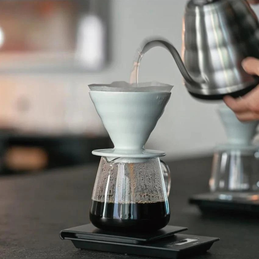 HARIO｜V60 01 咖啡師分享壺 手沖咖啡下壺 (360ml) VBS-36【平行進口產品】