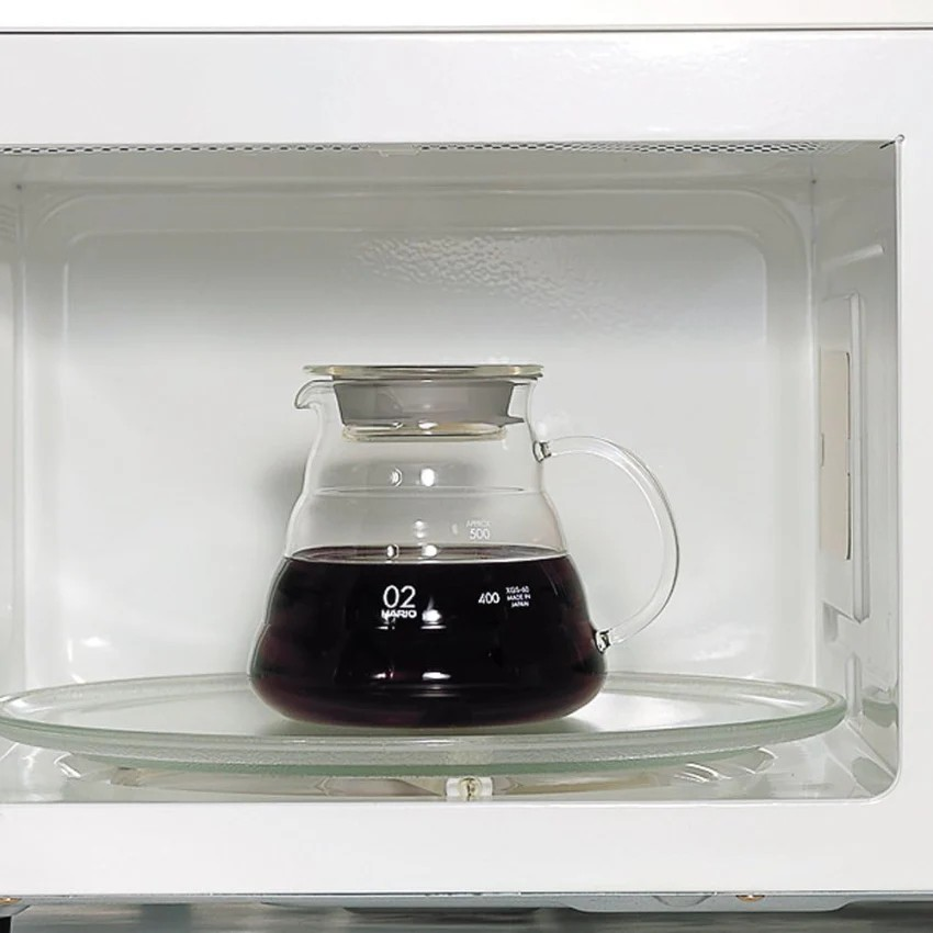 【HARIO】V60 01雲朵咖啡壺 玻璃下壺 (360ml, 1-3杯) XGSR-36-TB