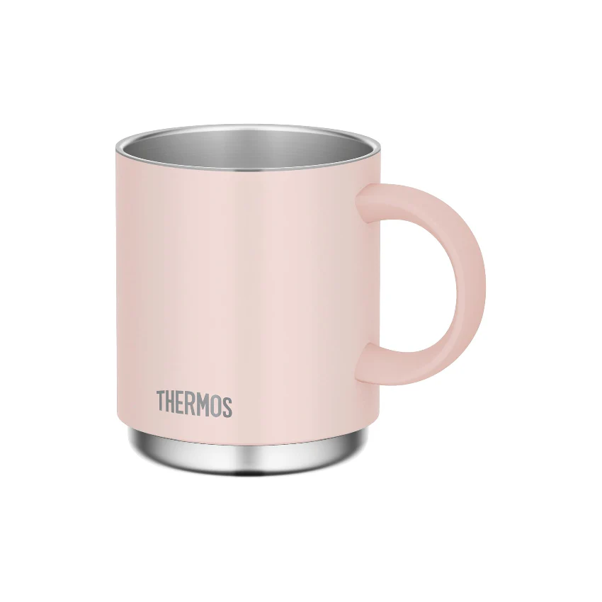 Thermos 膳魔師 | 不銹鋼 真空隔熱保冷保溫杯 350ml (JDS-351) - 森林綠 / 米粉色【平行進口產品】