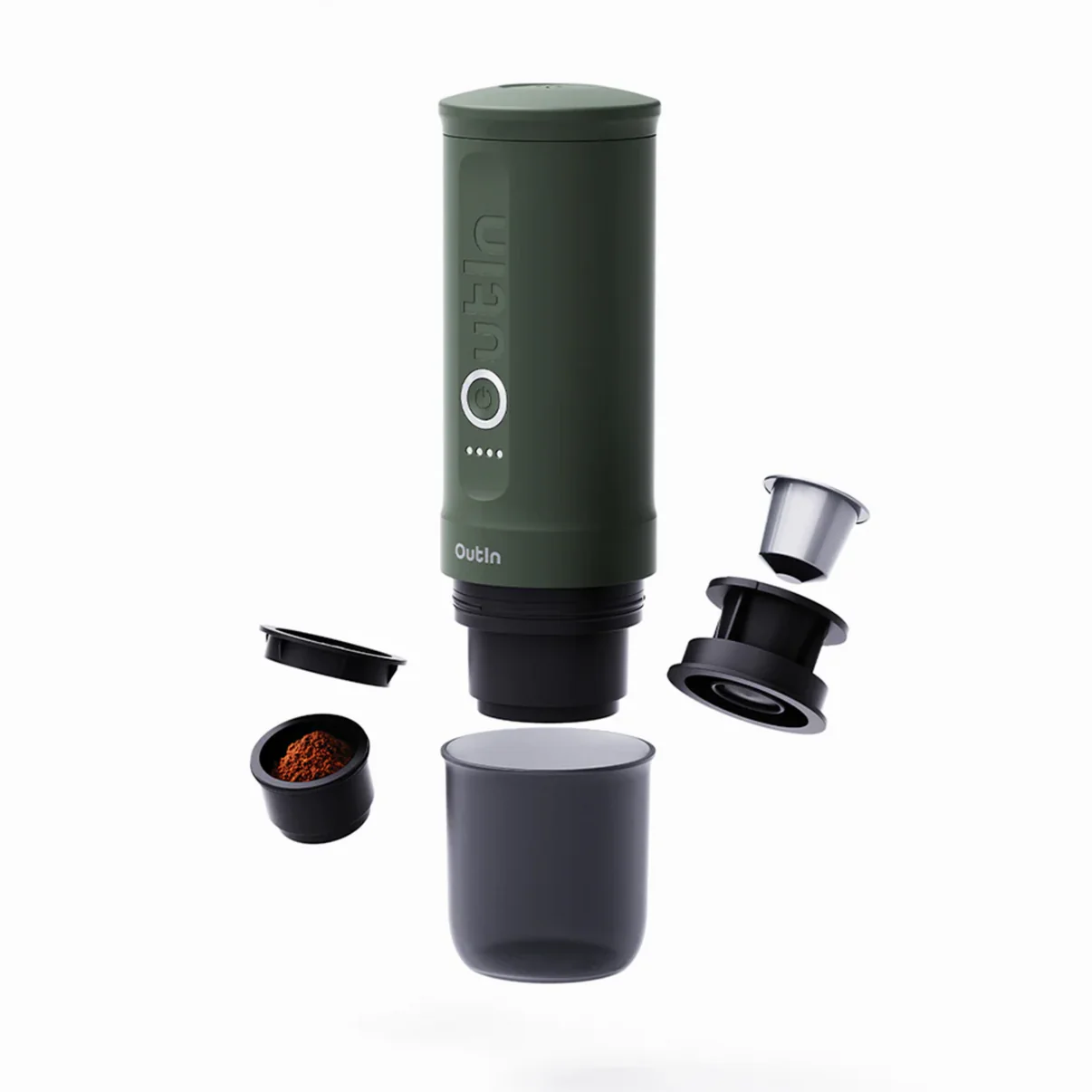 【OutIn】Nano Espresso 無線便攜濃縮咖啡機 20Bar高壓自動加熱冷水並萃取