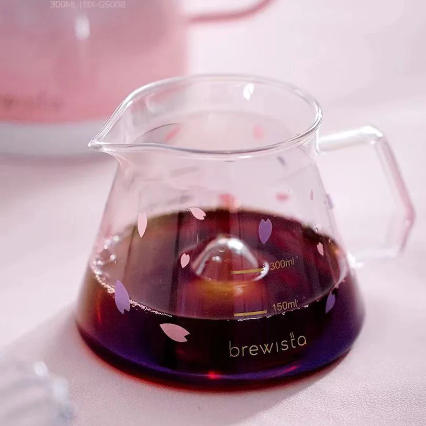 BREWISTA｜X Series M分享壺 手沖咖啡下壺 (櫻花粉)